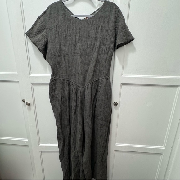 Free People Green Tierra Jumpsuit - Picture 3 of 9